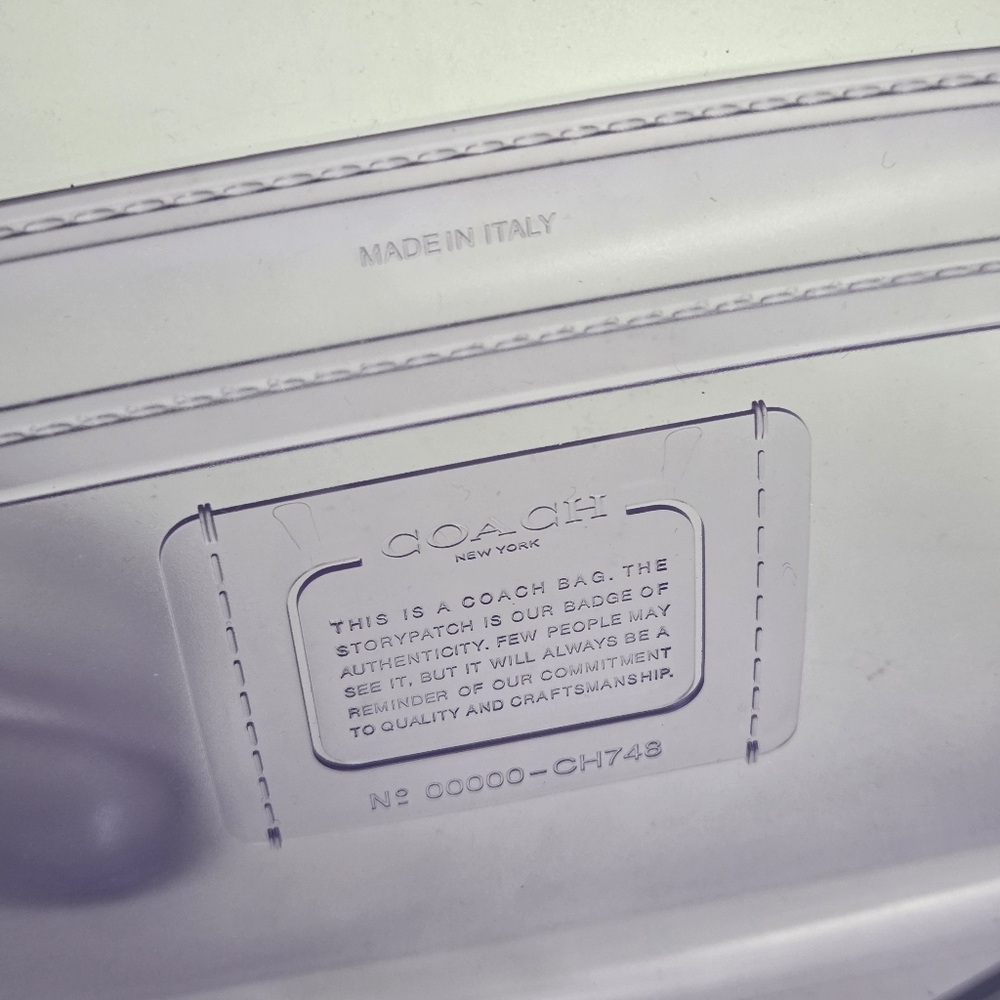 NEW COACH JELLY TABBY BAG - LIGHT VIOLET PURPLE - Picture 11 of 12